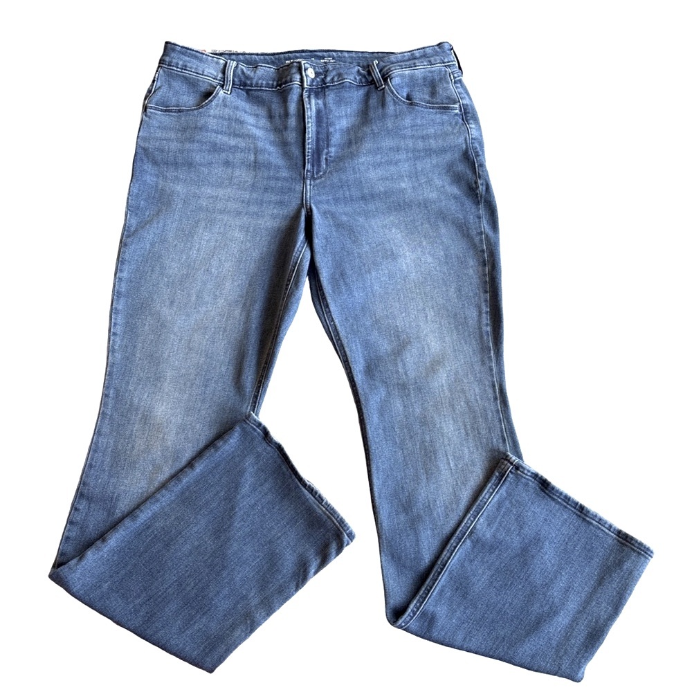 Old Navy Plus Size Tall Boot-Cut Jeans, Mid-Rise, Size 18
